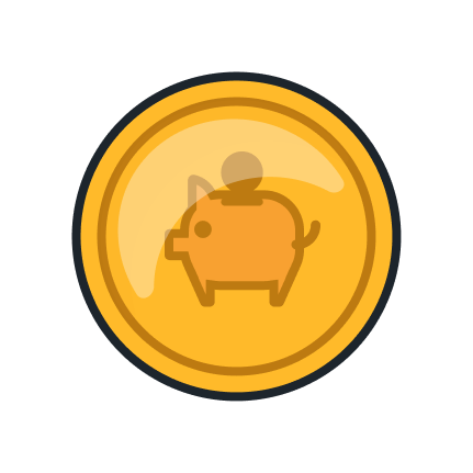 Piggy Bank Coin Greenlight